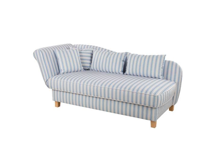 Tchibo - Recamiere »Saturn« mit Stauraum - 197x88x82cm - hellblau -