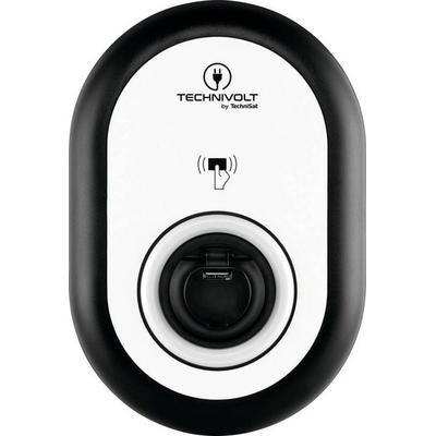 TechniSat TECHNIVOLT 100 Wallbox Typ 2 Mode 3 16A Anzahl Anschlüsse 1 11kW RFID