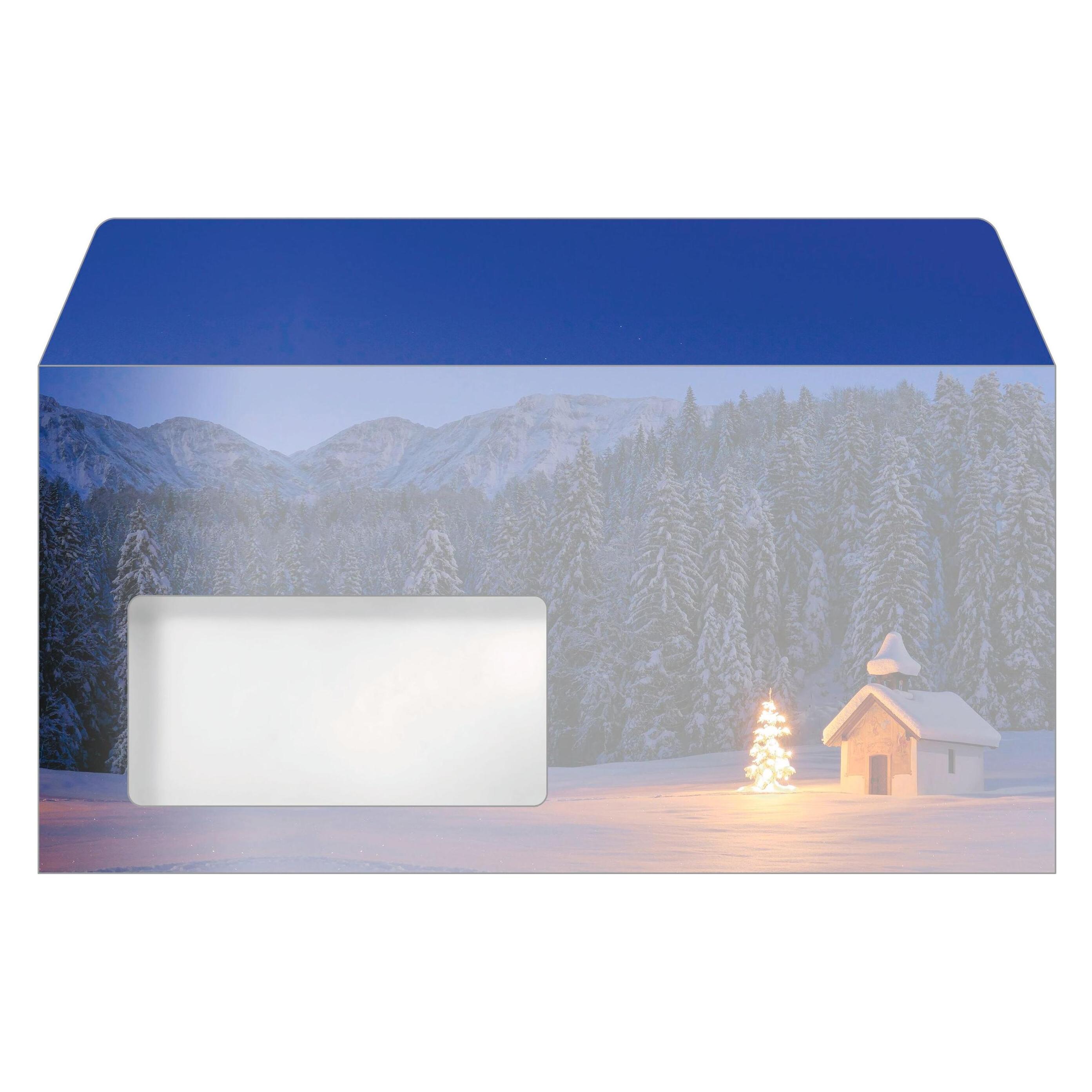 Sigel Weihnachtsbriefumschläge (C6/5, DL, 50x) (DU645)
