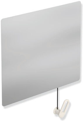 Serie 801 inclinable HEWI Serie 801 8010110099 600x540x6 mm, avec renvoi de câble, blanc pur