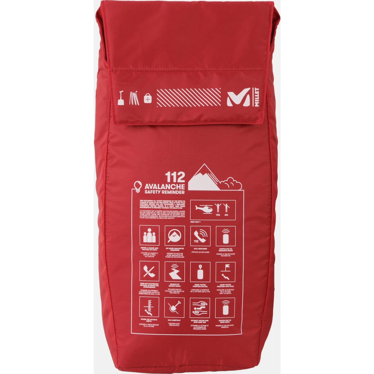 Millet Safety Pocket red - rouge (0335) U MIS2318-0335-U