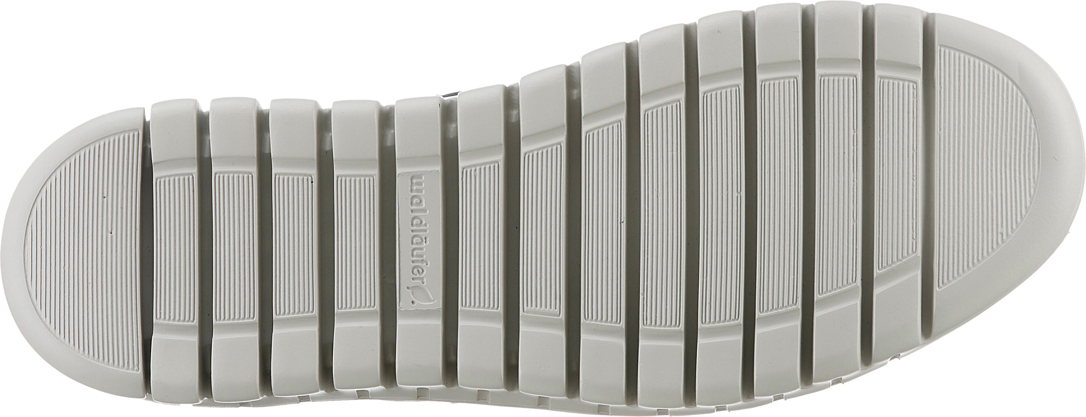 Sneaker WALDLÄUFER "H-Baldo", Herren, Gr. 6,5 (40), Leder Textil, bunt (dunkelblau, taupe), Nubukleder, kontrastfarbene Details, Schuhe Sneaker, Schnürschuh, Freizeitschuh mit proaktiv-Lederinnensohle, H-Weite dunkelblau, taupe 6,5 (40), Leder Textil