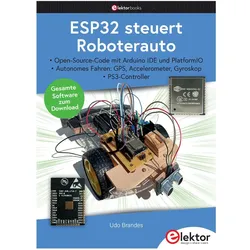 ESP32 steuert Roboterauto, Fachbücher von Udo Brandes