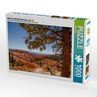 CALVENDO Puzzle BRYCE CANYON Blick über das Tal | 1000 Teile Lege-Größe 64x48cm Foto-Puzzle für glückliche Stunden