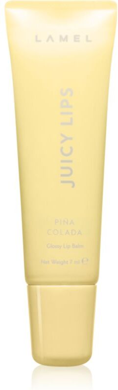 LAMEL Juicy Lips gloss lip balm shade 01 Piña Colada 7 ml