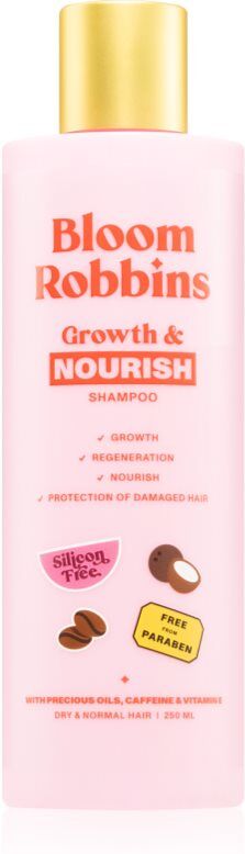 Bloom Robbins Growth & Nourish shampoing pour de beaux cheveux sains 250 ml