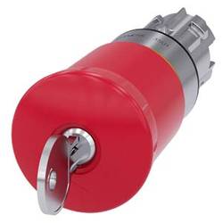 Siemens 3SU1050-1HR20-0AA0 Not-Halt-Pilzdrucktaster verriegelbar IP66, IP67, IP69/IP69K 1 St. 3SU10501HR200AA0