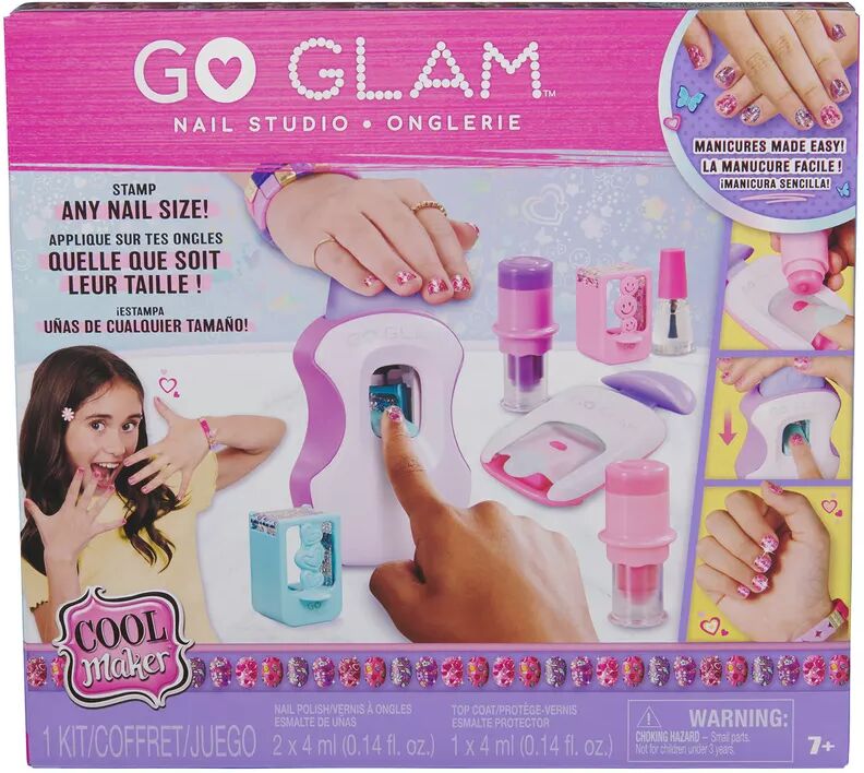 Spin Master - Go Glam - U-Nique Nail Salon, Multicolor