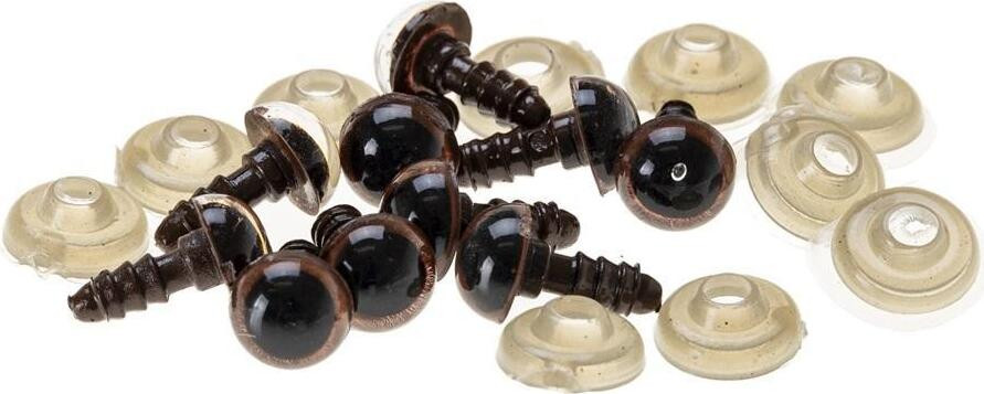 Brewis Ogen voor knuffeldieren, 10 mm