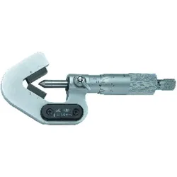 Bügelmessschraube dreipunkt 60° mit Prismenamboss 1-15mm