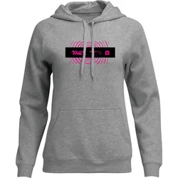 Thor Mind Control, Kapuzenpullover Damen - Grau/Pink/Schwarz - M