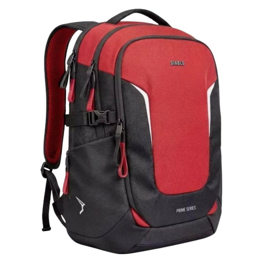 Diablo Plecak Chairs Plecak młodzieżowy na laptopa wielofunkcyjny czarno-czerwony Prime Bloody Mary (27 l) (2238)