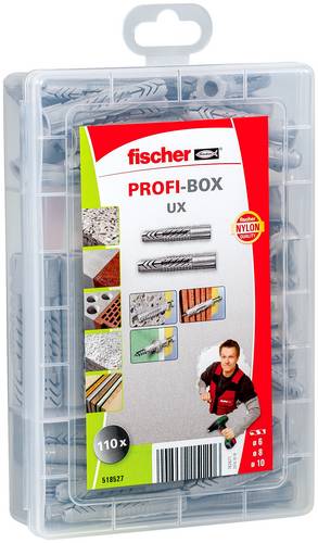 Fischer 518527 PROFI-BOX UX / UX-R Dübelsortiment 1 Set
