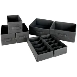 Zurbrüggen Aufbewahrungsboxen-Set 7tlg. SMART - B/H/T ca. 28.00x13.00x28.00