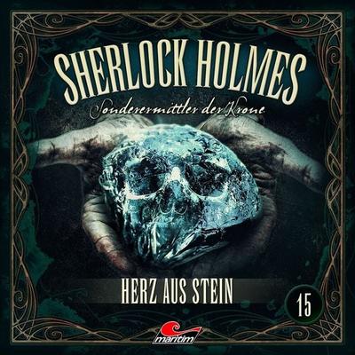 Sherlock Holmes - Sonderermittler der Krone - Herz aus Stein,1 Audio-CD - , CD, 9783962825911