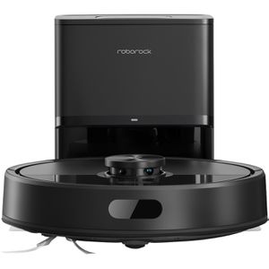 Roborock Saugroboter Q7 TF+, schwarz, 10.000 Pa Saugkraft, mit Wischfunktion & Absaugstation