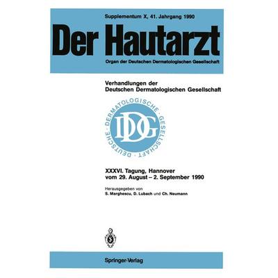 Supplementum X, 41. Jahrgang 1990 Verhandlungen der Deutschen Dermatologischen Gesellschaft, Taschenbuch von , Springer Berlin, 978-3-540-53468-6