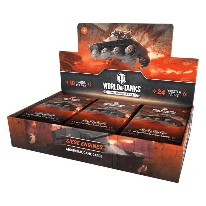 Archon Studio World of Tanks TCG Siege Engines présentoir boosters (24) *ANGLAIS* (Englisch, Booster Display) (ARCH-WOT0010)
