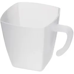 MONOUSO - Mehrweg Fingerfood Kaffeetasse PP 60ml 4,8x4,8x4,8cm (20 Stück)