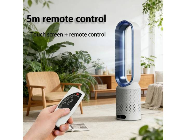 NOUVEAU Ventilateur sans pales 2026 pour la purification de l'air domestique, circulation ultra silencieuse, ventilateur tour de refroidissement pour dortoir