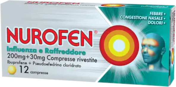 Gmm Farma Nurofen Influenza E Raffreddore 12 Compresse
