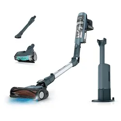 SHARK IA3246EUTBL PowerDetect Speed Luxe Collection Clean & Empty Akku-Staubsauger, Stielsauger, Akkubetrieb, 350 Watt