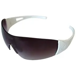 Lazer Sport, Unisex, Sportbrille, ERROR:#N/A Ckz0122 Fahrradteile, Standard, Triple Lens Pack (Gloss White, gelb-blauer Spiegel, Smoke Gradient, Transparent), Weiss
