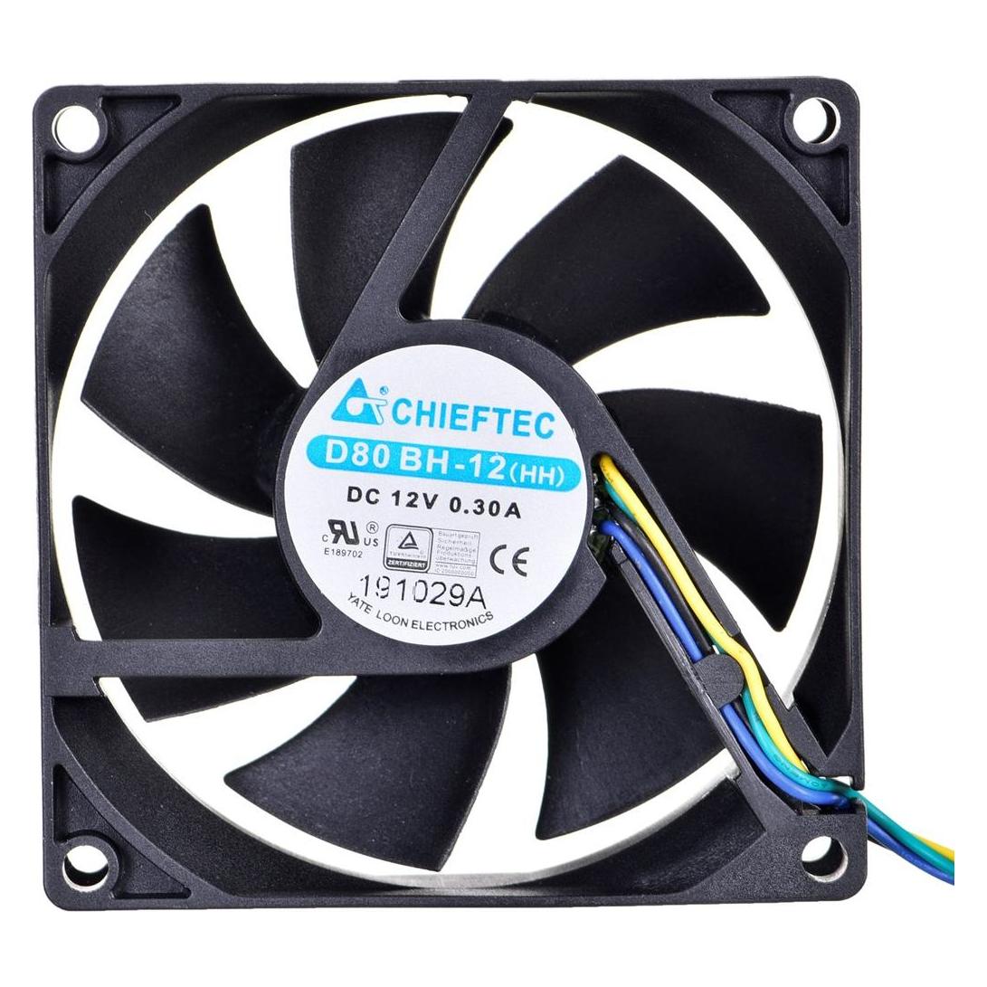 Chieftec Gehäuselüfter Chiftec (80 mm, 1x) (AF-0825PWM)