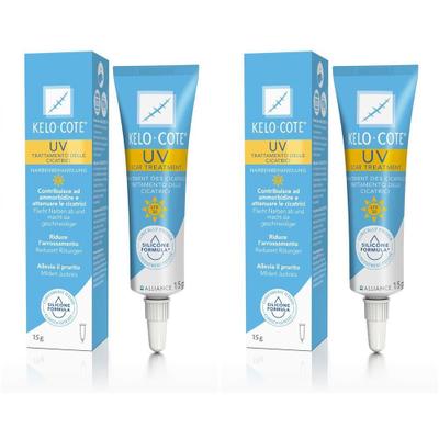 Kelo-Cote UV Silikon Narbengel LSF 30 x2 2x15 g Gel