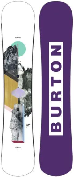 Snowboard Burton Hideaway Damen (155cm - Weiß)