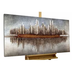 HOLZBILD Schwarz 120/60 cm