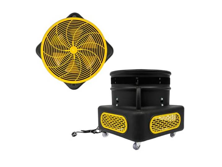 Puppentänzer Gebläse 750W Gebläse Hüpfburggebläse Luftgebläse Für Aufblasbare Puppe Tänzer Hüpfburgen 2800rpm Elektrisches Radialgebläse,Für Familie, Unternehmen, Geburtstage, Partys (schwarz)