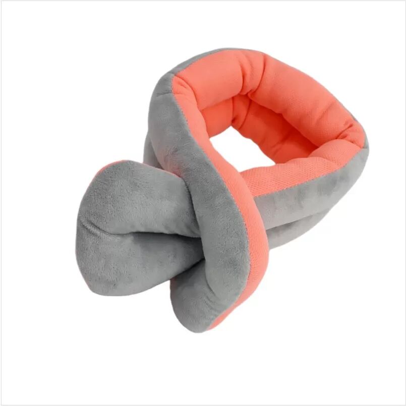 INF Oreiller de Voyage en Velours Cristal : Soutien, Portable & Lavable