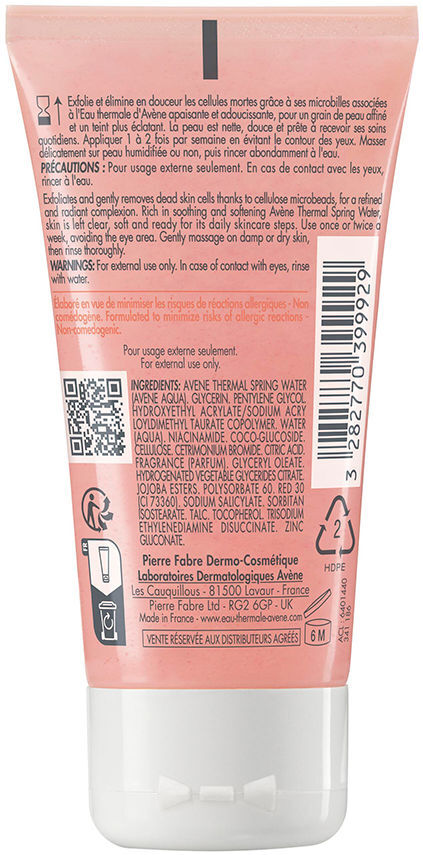 Avène Eau Thermale gommage purifiant doux 50 ml