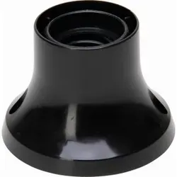 Kopp 216705043 Deckenfassung E27, gerade, Farbe: schwarz  - 6 Stück