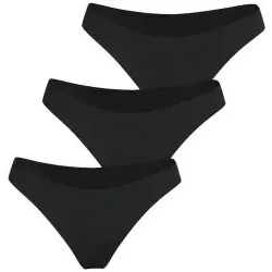 Björn Borg 3P Invisible Brief Schwarz X-Small Damen
