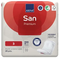 Abena San Premium 3 Inkontinenzeinlagen 500 ml 7X28 St