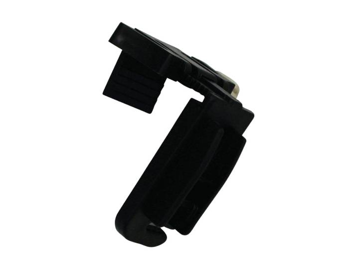 Klemmträger GARDINIA Falzklemmträger Plissee Concept , schwarz, B:4cm H:3,8cm, Kunststoff, Sichtschutzbefestigungen, Klemmträger, Plissee Concept Zubehör