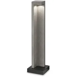 Ideal Lux Outdoor LED Stehleuchte TITANO BIG, 74cm, Harz granitgrau, 9W 4000K 300lm IDEA-187327