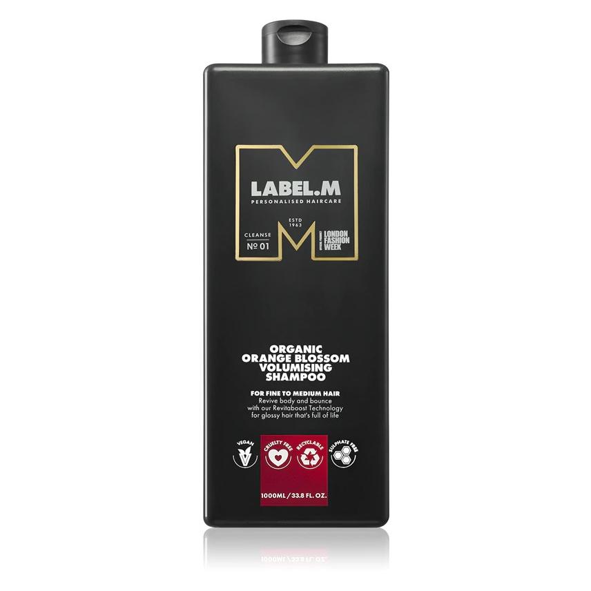 Label.M Organic Orange Blossom Volumising Shampoo 1000 ml (Flüssiges Shampoo, 1000 ml) (40221633)