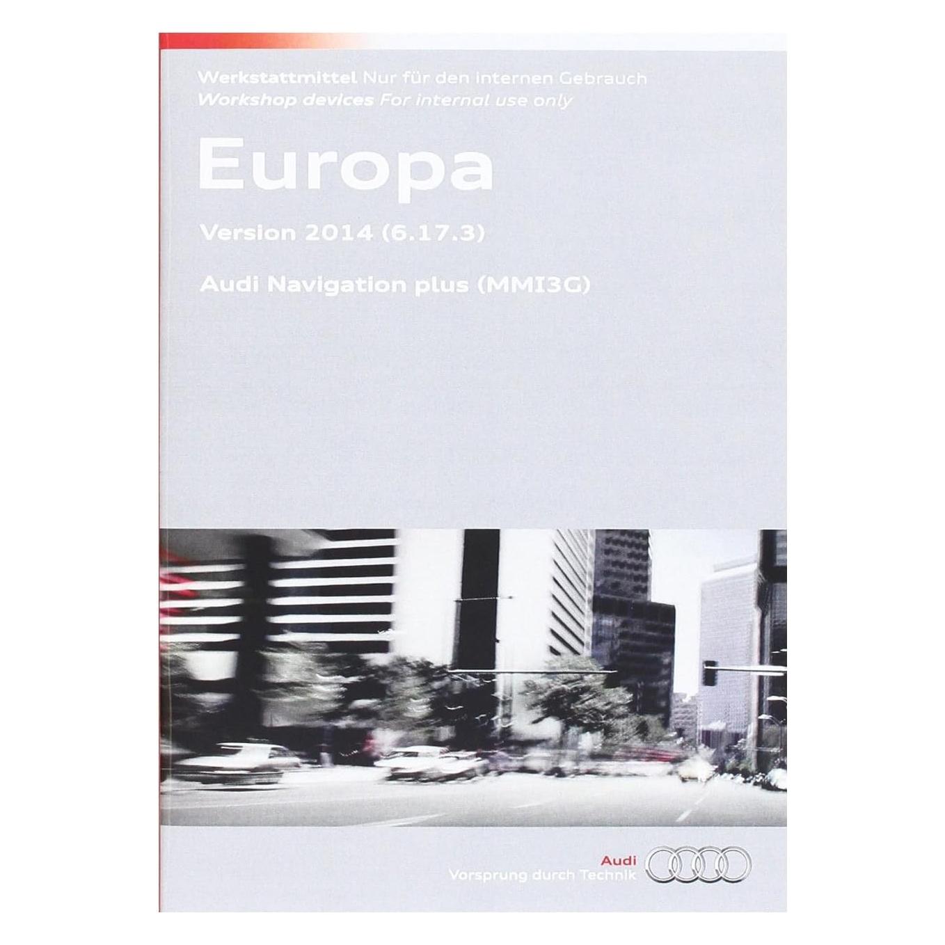 Audi 8R0051884E DVD-ROM Europe/Russia for MMI navigation system Plus with hard drive version 2008 (DVD Laufwerk) (8R0051884E)