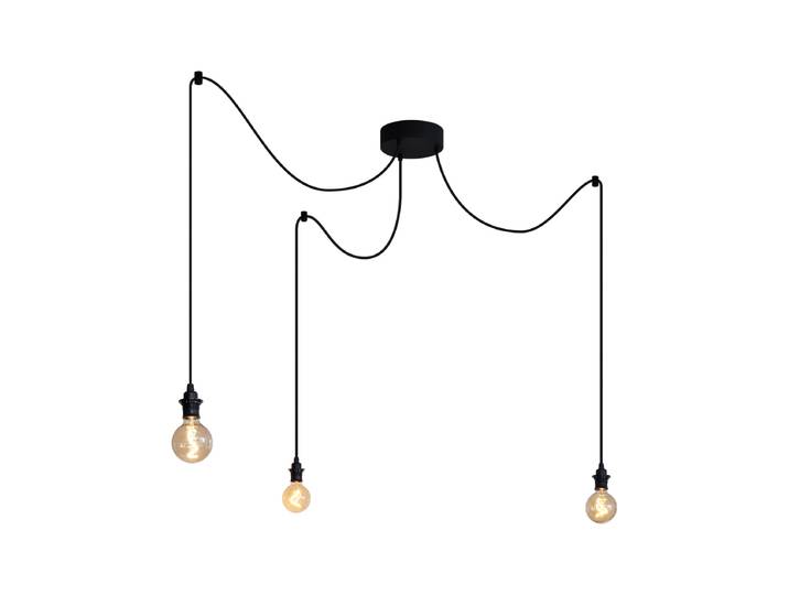 Suspension d'extérieur noire 3 lumières IP44 - Cava