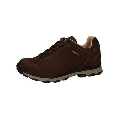Wanderschuh MEINDL "Palermo GTX", Herren, Gr. 8, braun (dunkelbraun), Obermaterial: 100% Rindnubukleder CNU., Schuhe Wanderschuh