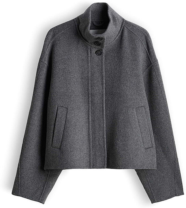 SOMEDAY Wolljacke VARIELLE grau   38 38