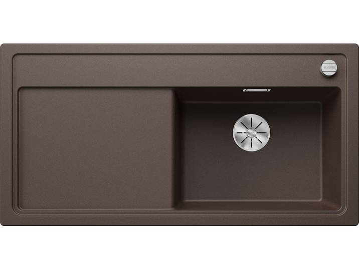 Spüle Blanco ZENAR XL 6 S 1000 x 510 mm cafe 523973 Becken rechts