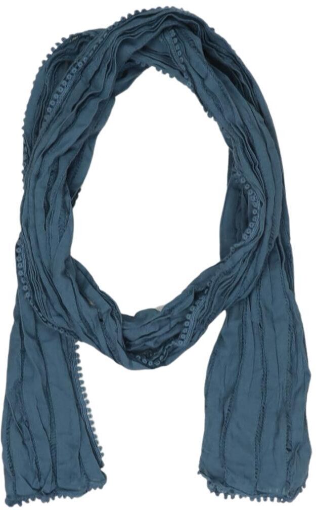 Esprit Damen Schal oder Tuch, Blau, Baumwolle - Second Hand