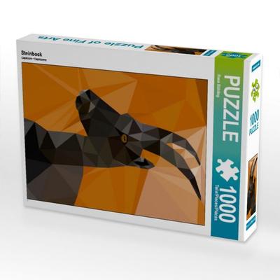CALVENDO Puzzle Steinbock | 1000 Teile Lege-Größe 64x48cm Foto-Puzzle für glückliche Stunden