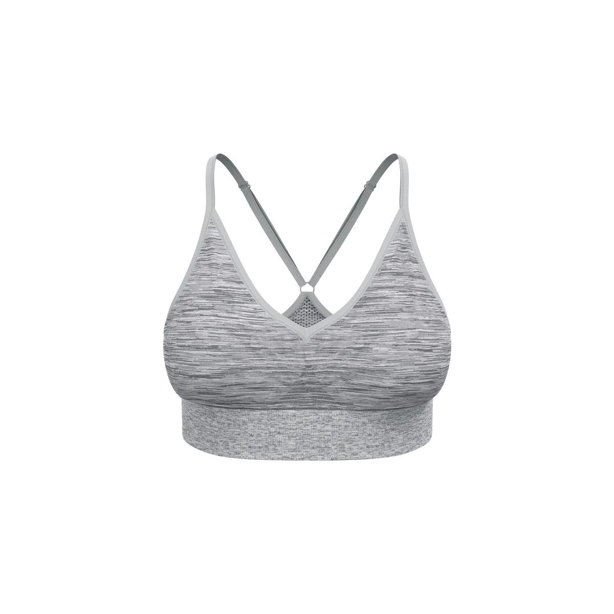 Odlo The Seamless Soft-support Sports Bra light grey melange (10653) M 131501-10653-M