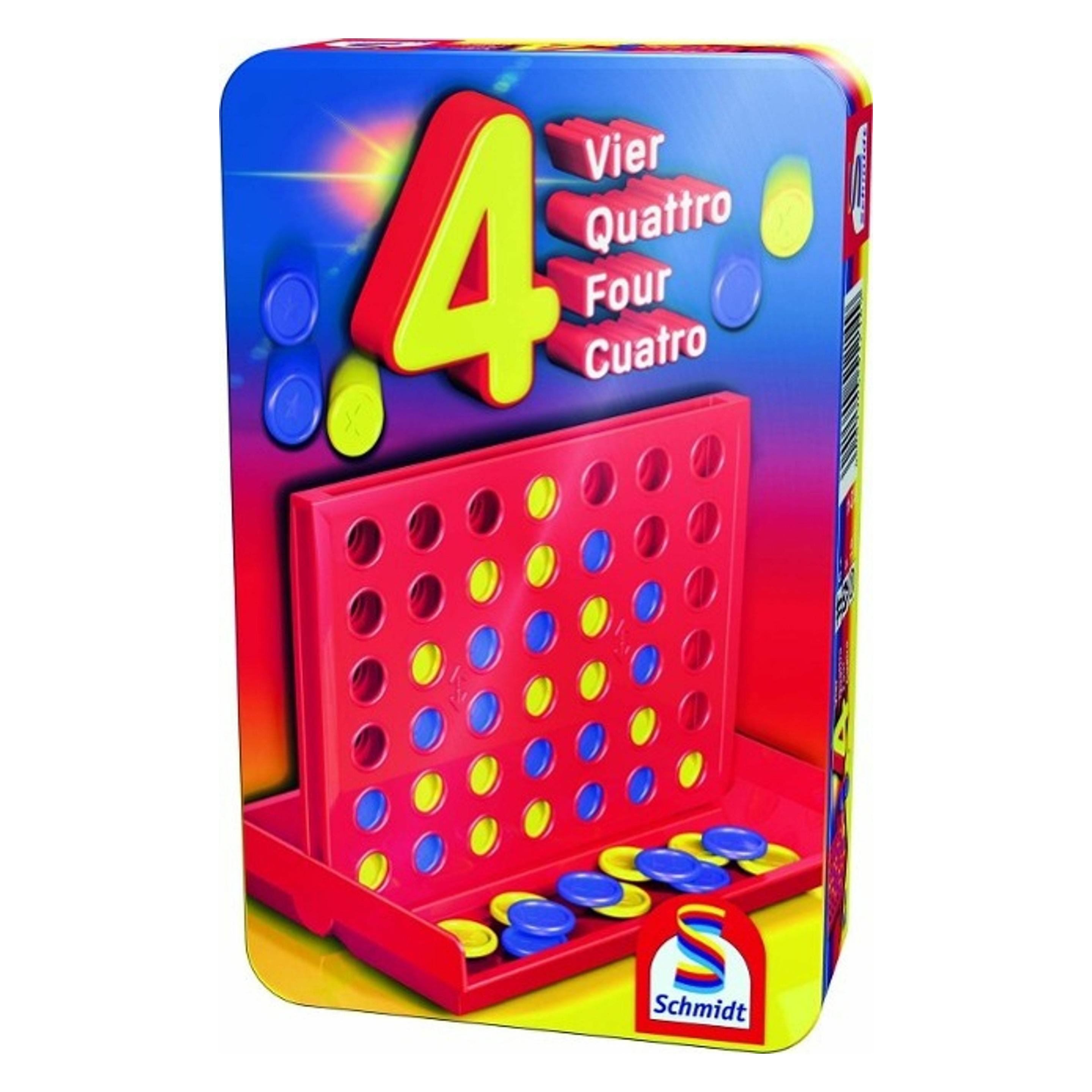 Schmidt Spiele Vier Mitbringspiel (Deutsch, 2 Spieler) (51214)