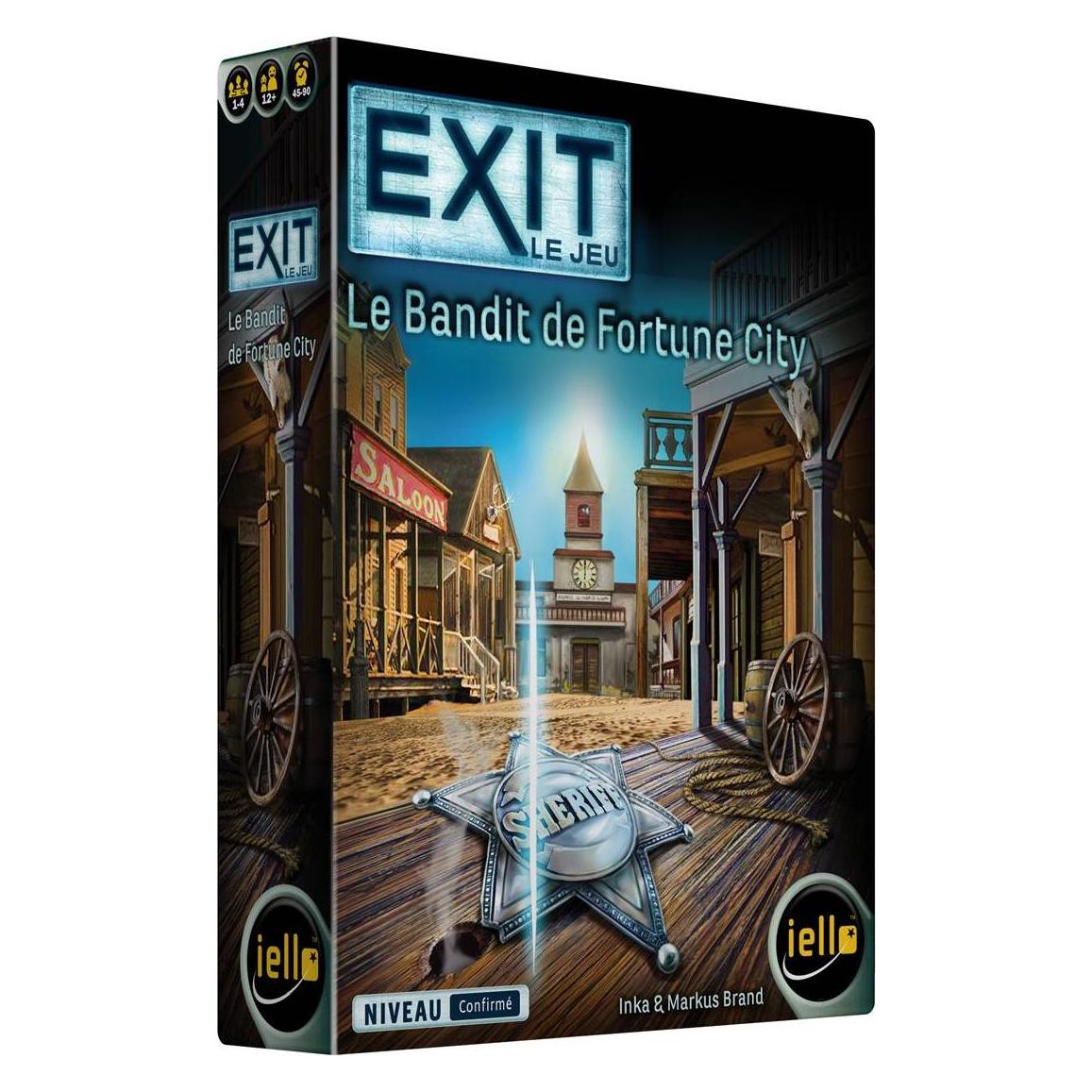 Iello Jeu - Exit : Le Bandit de Fortune City (Confirmé) (Französisch, 1 - 4 Spieler) (3701551701169)